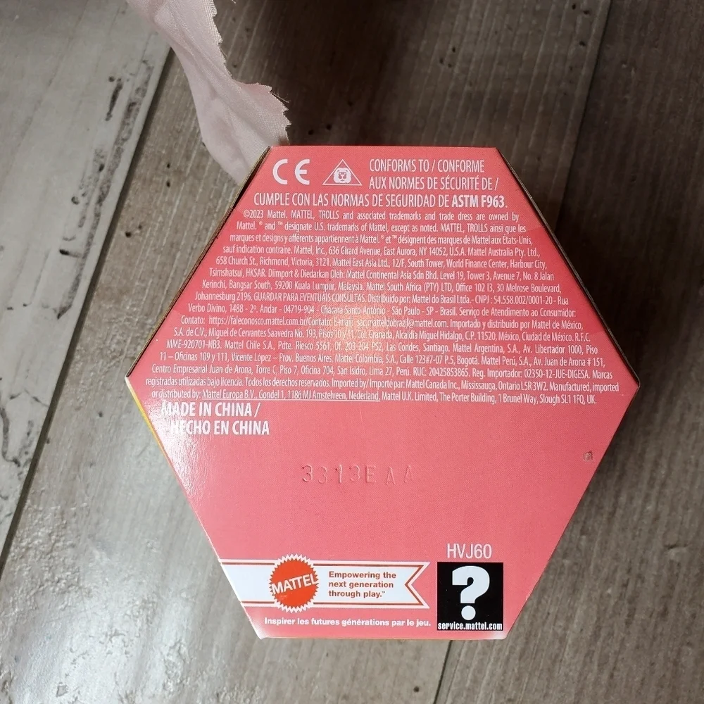 Mattel new box